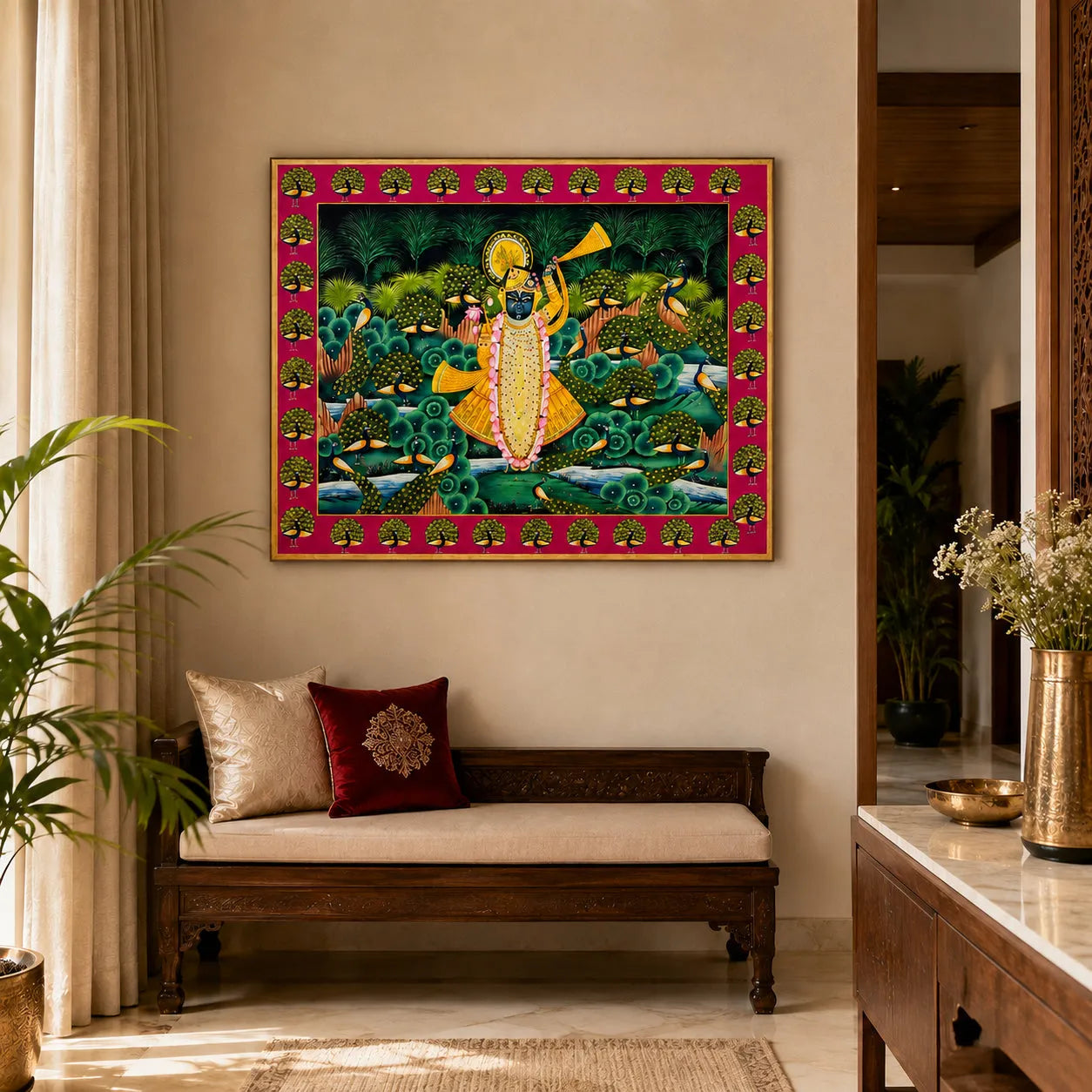 Pichwai Painting Trends: How to Style Traditional Indian Art in Modern Homes